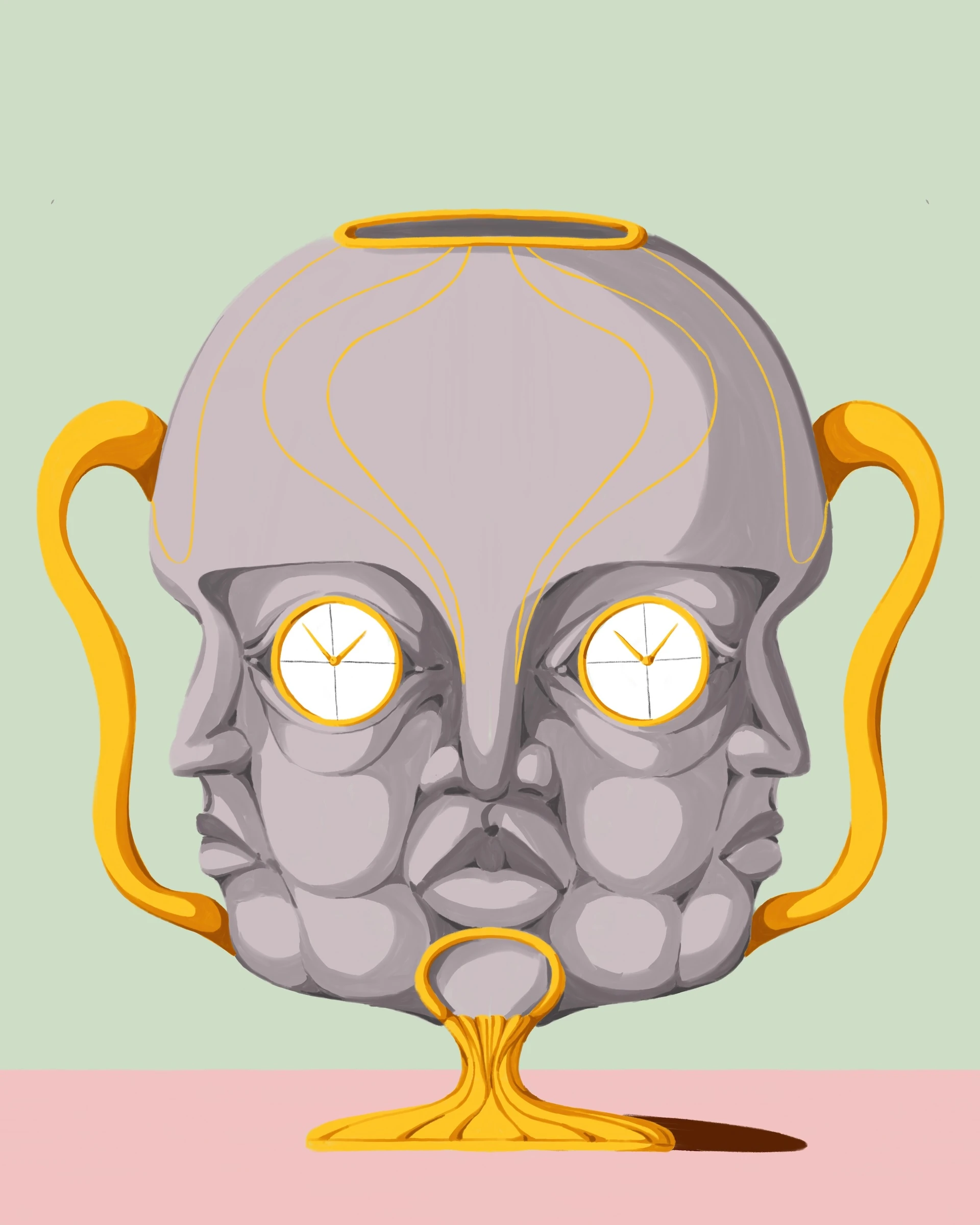 Objects of Time and Transience — artwork by Florian Meissner